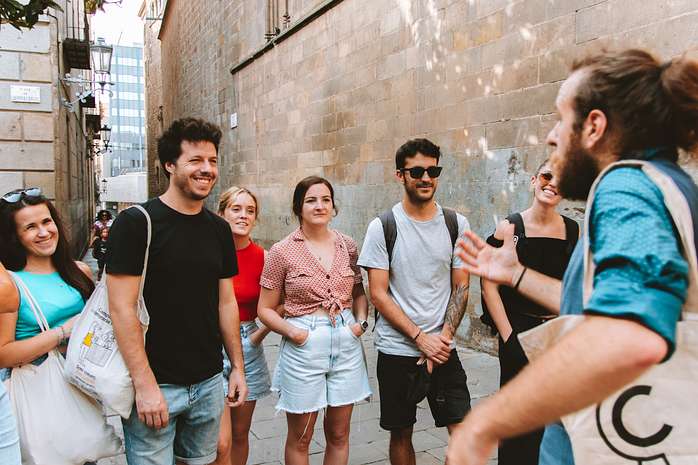 Barcelona in a Day Tour with Sagrada Familia Skip-the-Line Tickets