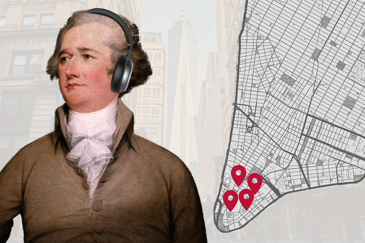 Alexander Hamilton walking tour